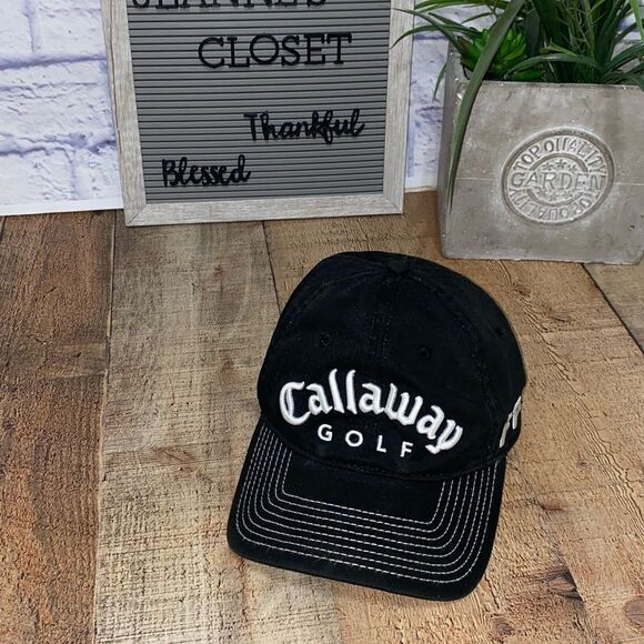 Callaway TOURi Series FT 5 Fusion Technology Black Adjustable Cap Hat - Picture 5 of 9